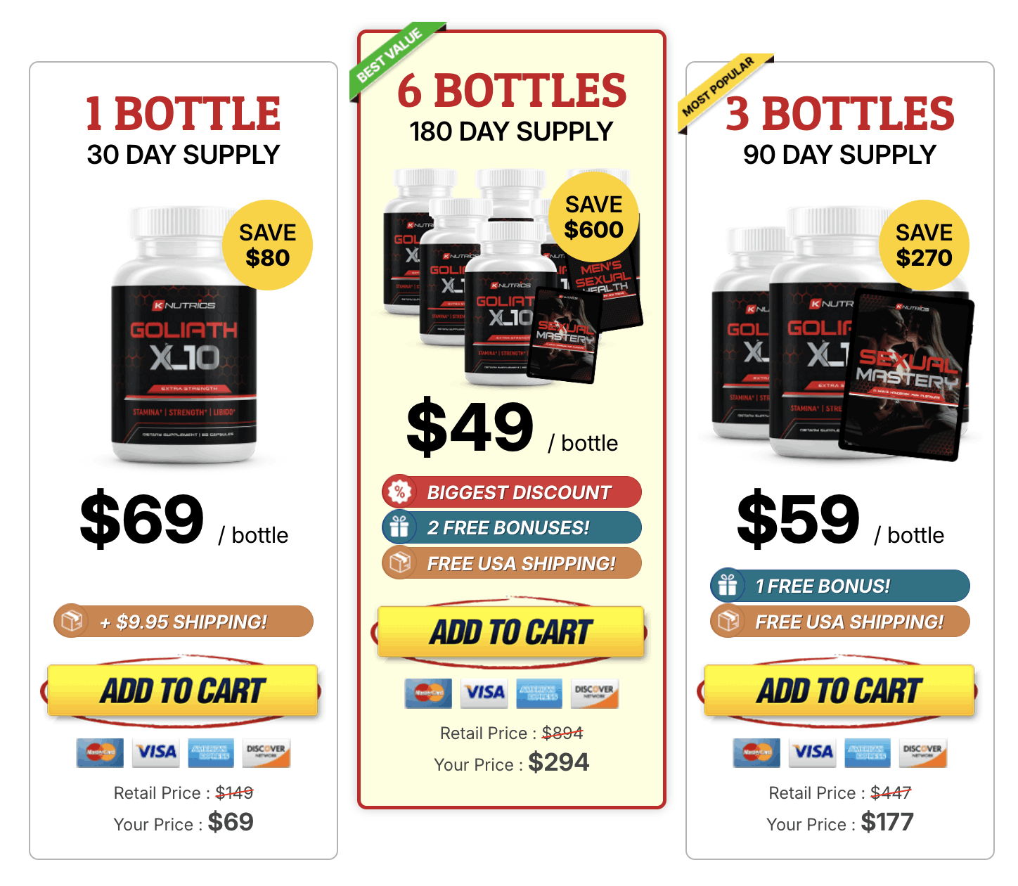 Goliath XL10 Price-1